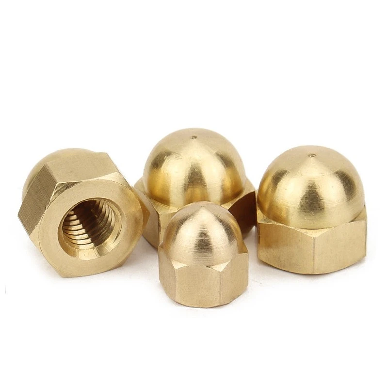 DIN1587 Brass Hex Cap Nut factory